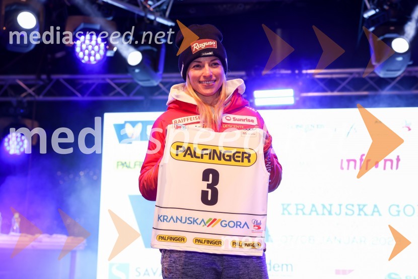  Lara Gut-Behrami, smučarka (Švica)Žreb prvega veleslaloma 59. Zlate lisice