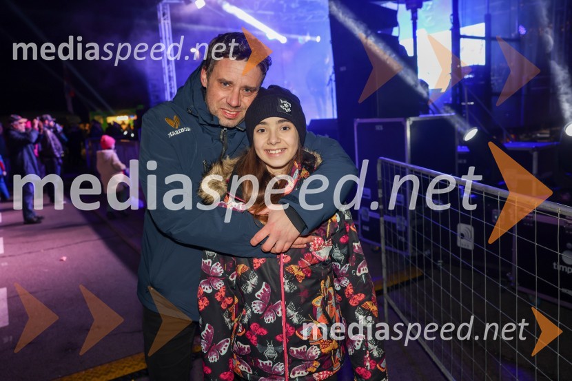  Gregor Lednik,  predsednik ASK Branik, generalni sekretar, 59. Zlata lisica;  Neža LednikŽreb prvega veleslaloma 59. Zlate lisice