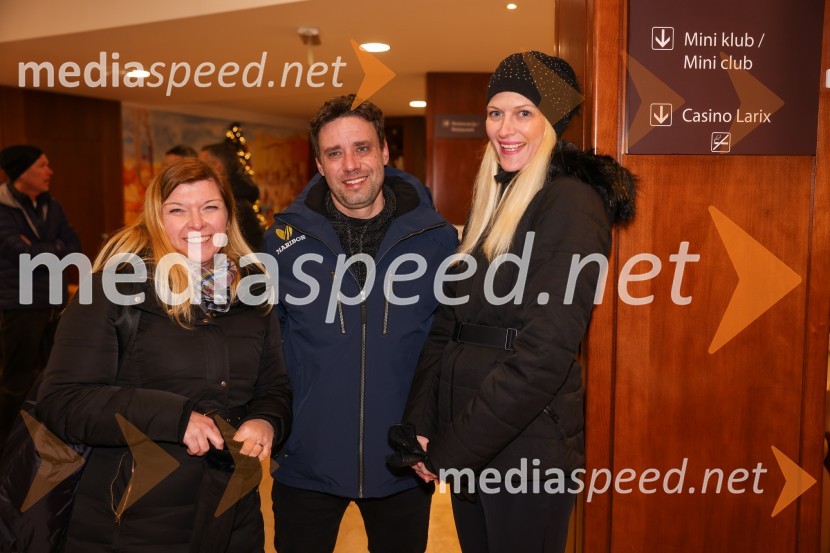  Lucija Medved, Zavarovalnica Sava;  Gregor Lednik, predsednik ASK Branik, generalni sekretar, 59. Zlata lisica;  Jona Bale, Zavarovalnica SavaŽreb prvega veleslaloma 59. Zlate lisice