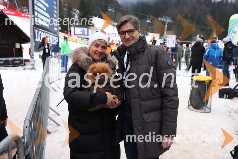  Anastazija Tomšič;  Marjan  Lah, novinar59. Zlata lisica, VIP sobota