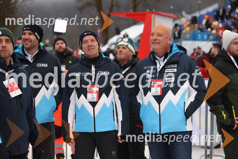  Gregor Lednik,  predsednik ASK Branik, generalni sekretar, 59. Zlata lisica;  Uroš Zupan, direktor, Smučarska zveza Slovenije ;  Enzo Smrekar, predsednik uprave Droge Kolinske in glavni direktor strateškega poslovnega področja v Atlantic Grupi, predsednik SZS;  ... 59. Zlata lisica, VIP sobota