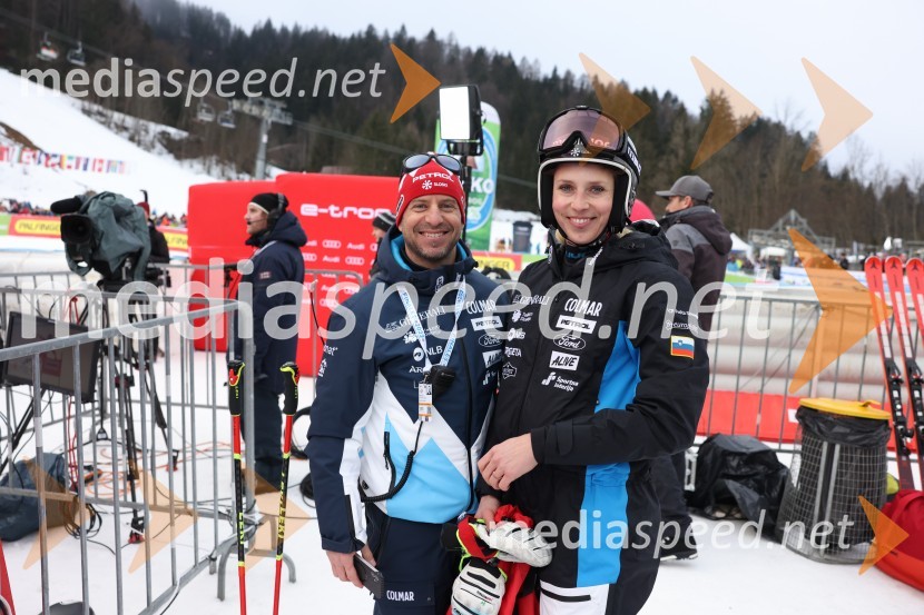  Rene Mlekuž, nekdanji smučar;  Ana Bucik Jogan, smučarka59. Zlata lisica, VIP sobota