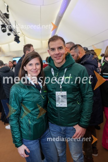  Melanja Korošec, Elan;  Leon Korošec, Direktor zimsko-športne divizije, Podpredsednik skupine Elan59. Zlata lisica, VIP sobota