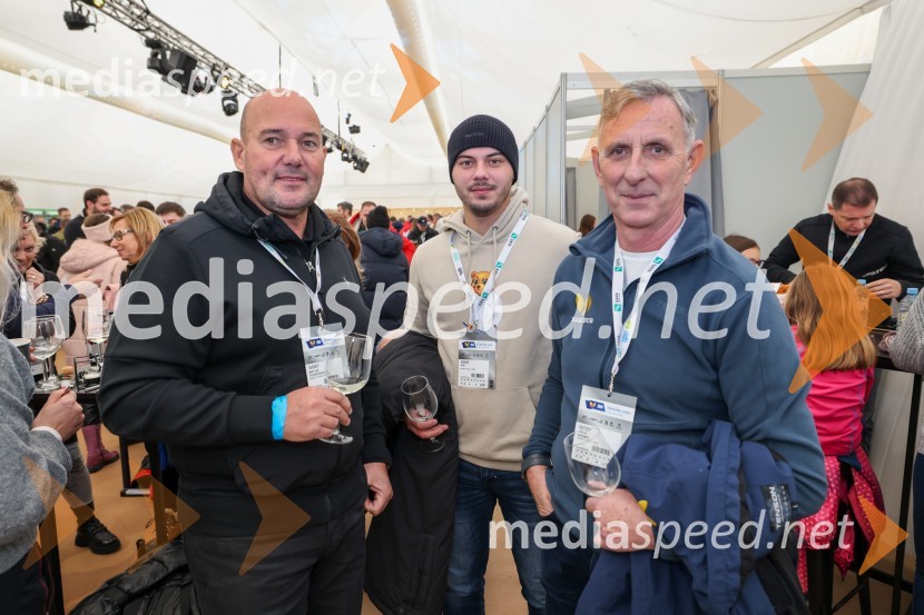  Matjaž Štandeker;  Nik Domajnko;  Trivo Krempl, direktor podjetja AJM d.o.o.59. Zlata lisica, VIP sobota