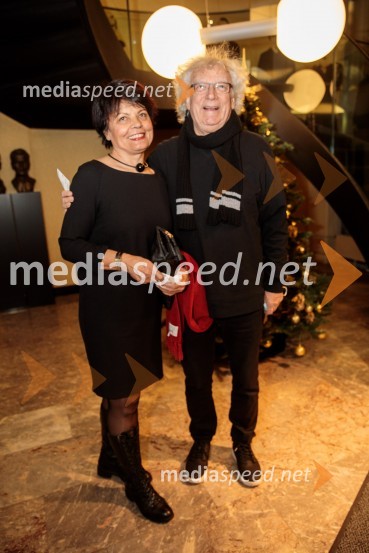  Janja Koren, novinarka;  Mile CrnovićShakespeare, premiera monoprojekta Sebastiana Cavazze