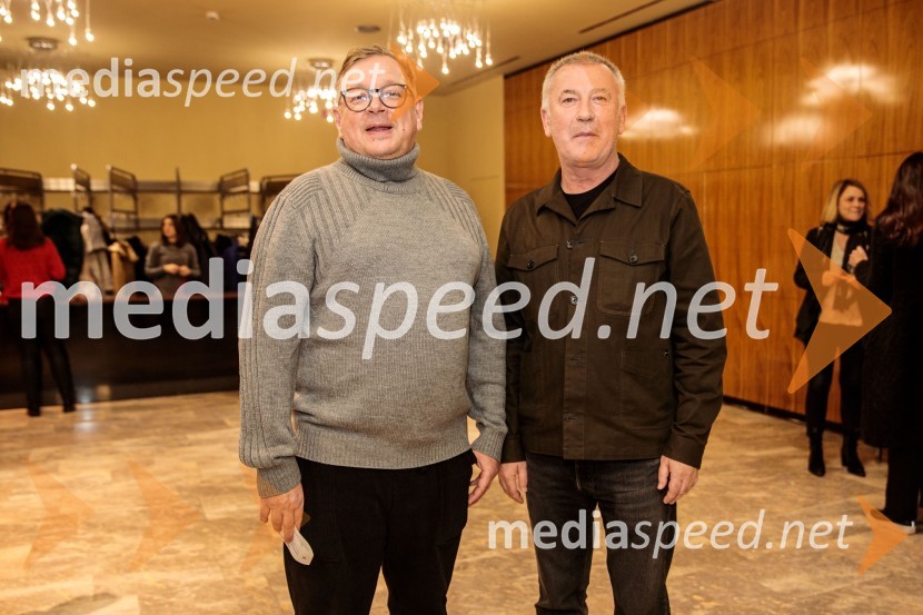  Robert Waltl, direktor, Mini teater;  Ivica Buljan, režiserShakespeare, premiera monoprojekta Sebastiana Cavazze