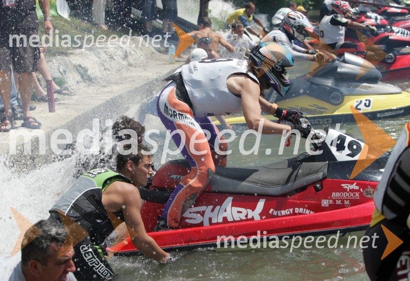 Pred štartomJET SKI, pokal Alpe Adria