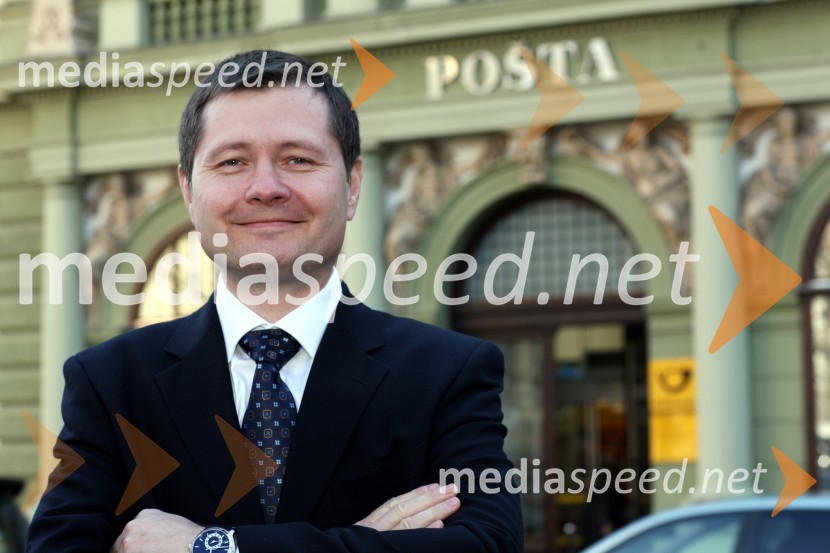 Mag. Igor Marinič, namestnik direktorja Pošte SlovenijeMag. Igor Marinič, namestnik direktorja Pošte Slovenije
