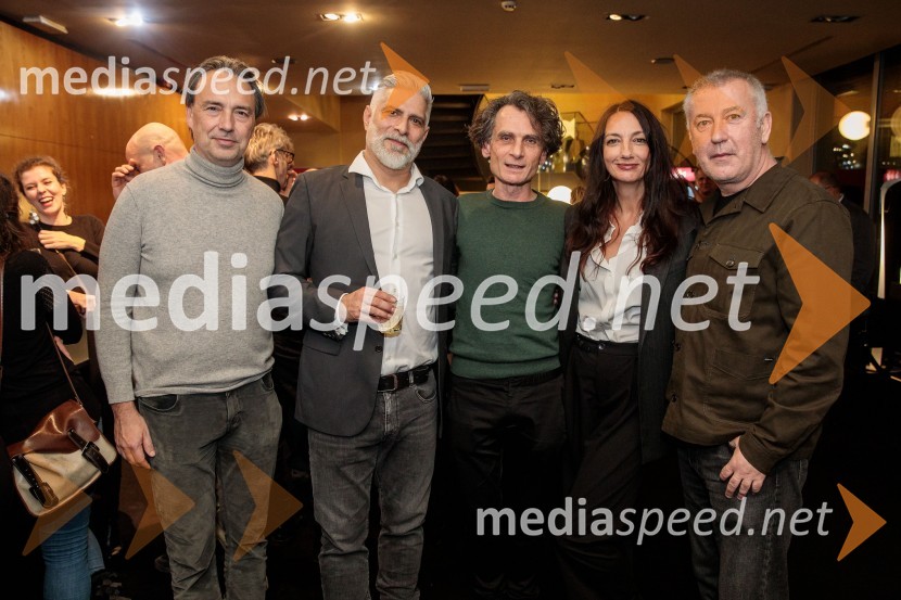  Tomislav Čizmić, direktor uprave, Mercator d. d.;  Sebastian Cavazza, dramski in filmski igralec;  Jure Longyka, moderator;  Vesna Milek, novinarka in publicistka;  Ivica Buljan, režiserShakespeare, premiera monoprojekta Sebastiana Cavazze