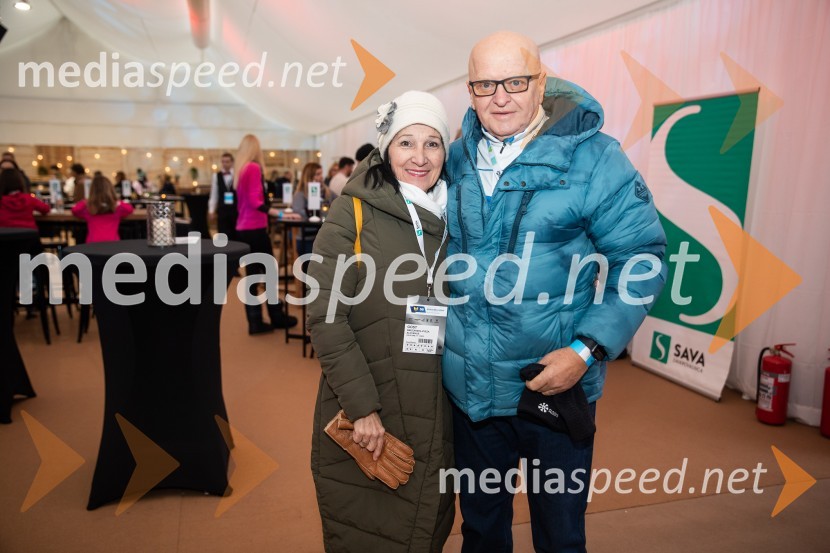  Nataša Eberlinc;  Marjan Eberlinc, direktor, družba Plinovodi d.o.o.59. Zlata lisica, VIP sobota