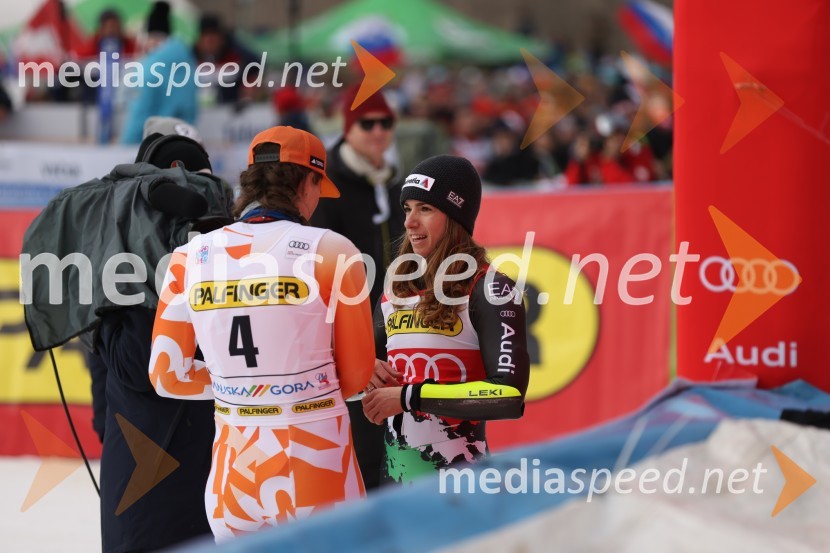  Petra Vlhova, smučarka (Slovaška);  Marta Bassino, smučarka (Italija)59. Zlata lisica, VIP sobota