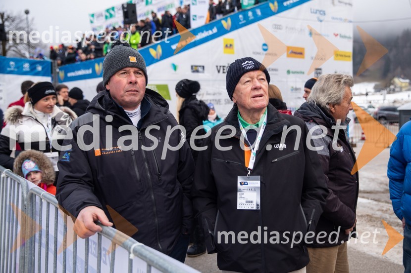  Grega Benedik, nekdanji alpski smučar;  Tone Vogrinec, športni in smučarski funkcionar59. Zlata lisica, VIP sobota