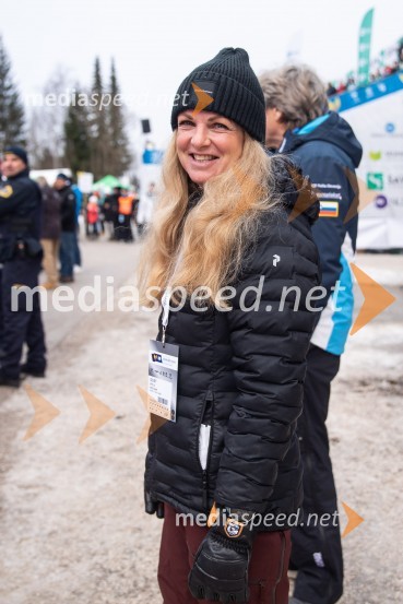  Špela Pretnar, nekdanja smučarka in predstavnica za odnose z javnostmi,Smučarska zveza Slovenije 59. Zlata lisica, VIP sobota