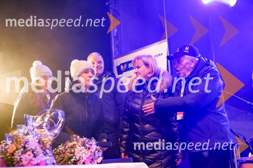  ... ;  ... ;  Aleksander Saša Arsenovič, župan, Mestna občina Maribor;  Henrika Zupan, županja, Kranjska Gora;  Danilo Kline, organizacijski komite, Zlata lisicaSobotna podelitev in žreb, 59. Zlata lisica