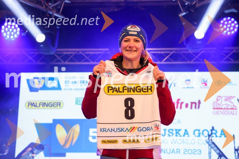  Katharina Truppe, smučarka (Avstrija)Sobotna podelitev in žreb, 59. Zlata lisica