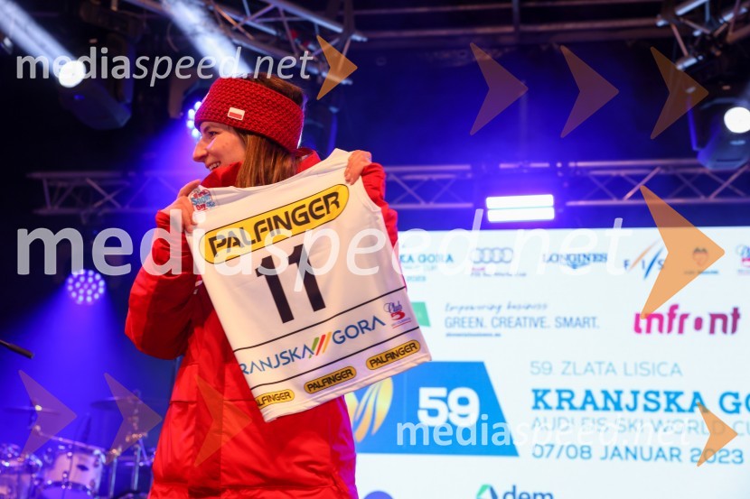  Maryna Gąsienica-Daniel, smučarka (Poljska)Sobotna podelitev in žreb, 59. Zlata lisica