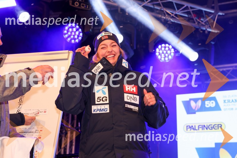  Thea Louise Stjernesund, smučarka (Norveška)Sobotna podelitev in žreb, 59. Zlata lisica