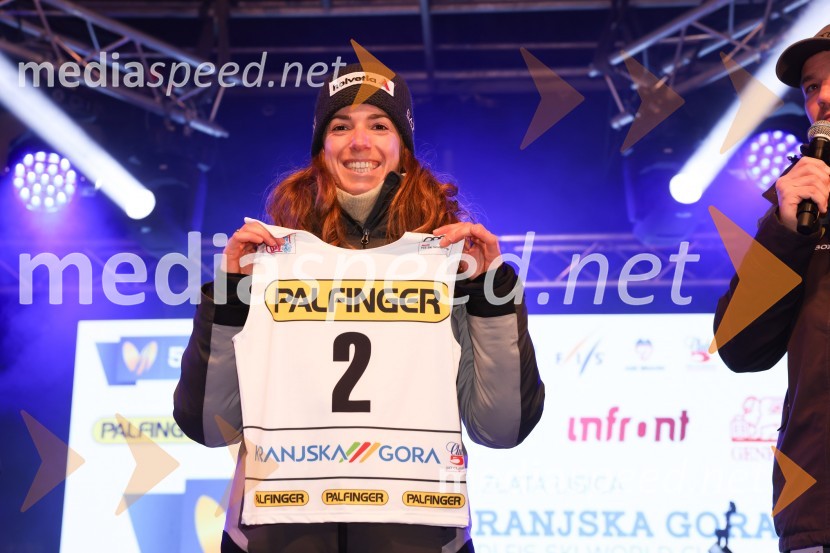  Marta Bassino, smučarka (Italija)Sobotna podelitev in žreb, 59. Zlata lisica