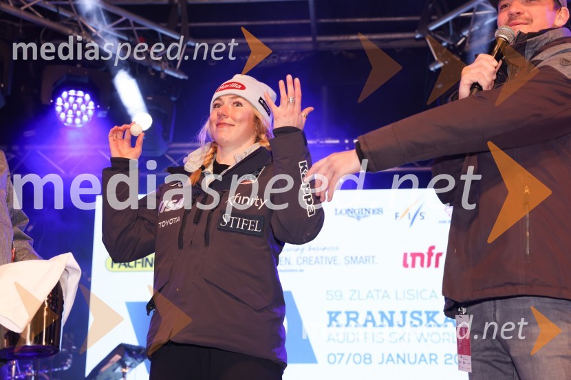  Mikaela Shiffrin, smučarka (ZDA)Sobotna podelitev in žreb, 59. Zlata lisica