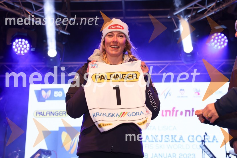  Mikaela Shiffrin, smučarka (ZDA)Sobotna podelitev in žreb, 59. Zlata lisica