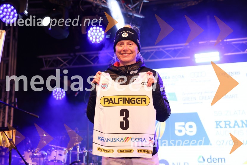  Tessa Worley, smučarka (Francija)Sobotna podelitev in žreb, 59. Zlata lisica