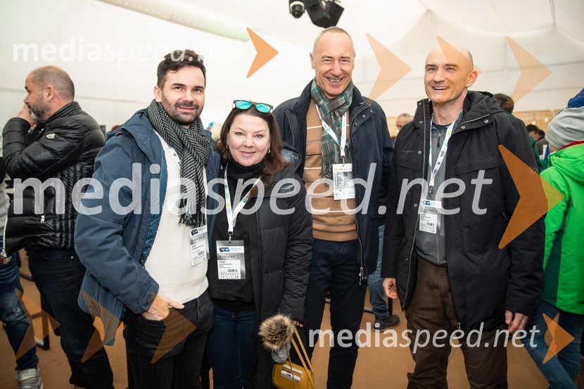  Miha Pahulje, član uprave Zavarovalnica Sava;  Tjaša Kolenc Filipčič, vodja upravljanja z blagovno znamko in direktorica marketinga v Skupini Triglav;  Jošt Dolničar, član uprave, Pozavarovlanica Sava d.d.;  ... 59. Zlata lisica, VIP sobota