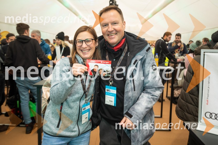  Nika Hriberšek;  Samo Pagon, vodja marketinga znamke Audi pri podjetju Porsche Slovenija d.o.o.59. Zlata lisica, VIP sobota