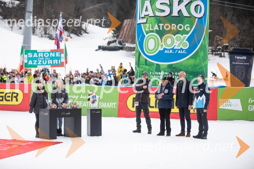  ... ;  ... ;  Mitja Šeško, moderator prireditev ;  Danilo Kline, organizacijski komite, Zlata lisica;  Jošt Dolničar, predsednik uprave, Zavarovalnica Sava;  ... 59. Zlata lisica, VIP sobota
