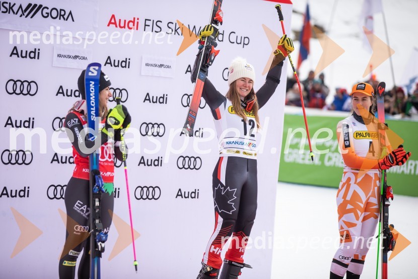  Marta Bassino, smučarka (Italija);  Valérie Grenier , smučarka (Kanada);  Petra Vlhova, smučarka (Slovaška)59. Zlata lisica, VIP sobota