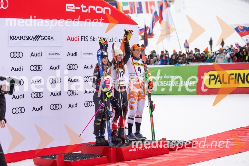  Marta Bassino, smučarka (Italija);  Valérie Grenier , smučarka (Kanada);  Petra Vlhova, smučarka (Slovaška)59. Zlata lisica, VIP sobota