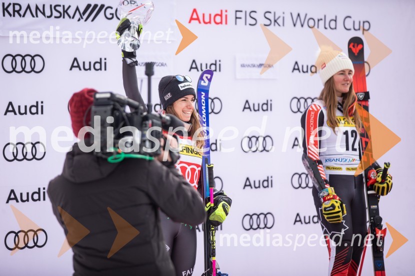  Marta Bassino, smučarka (Italija);  Valérie Grenier , smučarka (Kanada)59. Zlata lisica, VIP sobota