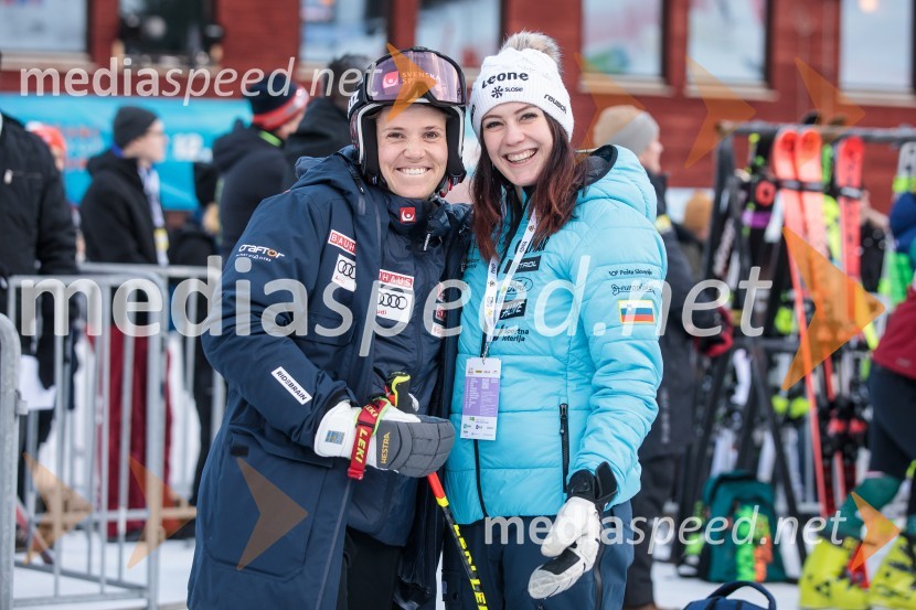  Sara Hector, smučarka (Švedska);  Andreja  Slokar, smučarka59. Zlata lisica, nedelja
