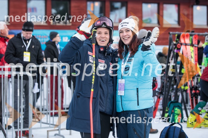 Sara Hector, smučarka (Švedska);  Andreja  Slokar, smučarka59. Zlata lisica, nedelja
