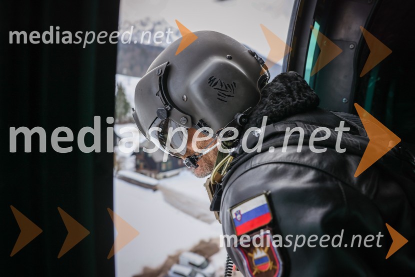 Kranjska Gora in Zlata lisica iz zraka