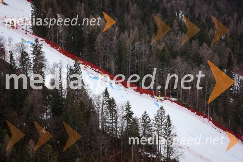 Kranjska Gora in Zlata lisica iz zraka