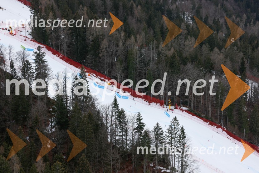 Kranjska Gora in Zlata lisica iz zraka