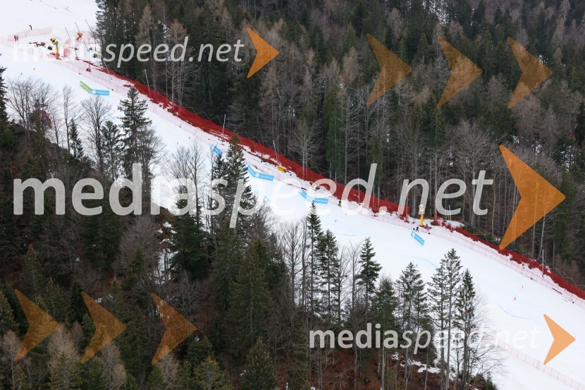 Kranjska Gora in Zlata lisica iz zraka