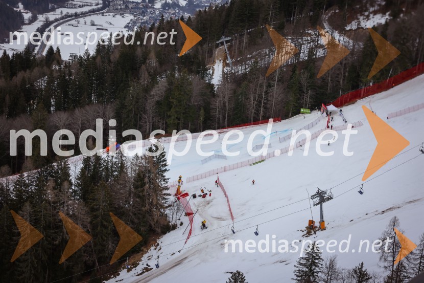 Kranjska Gora in Zlata lisica iz zraka