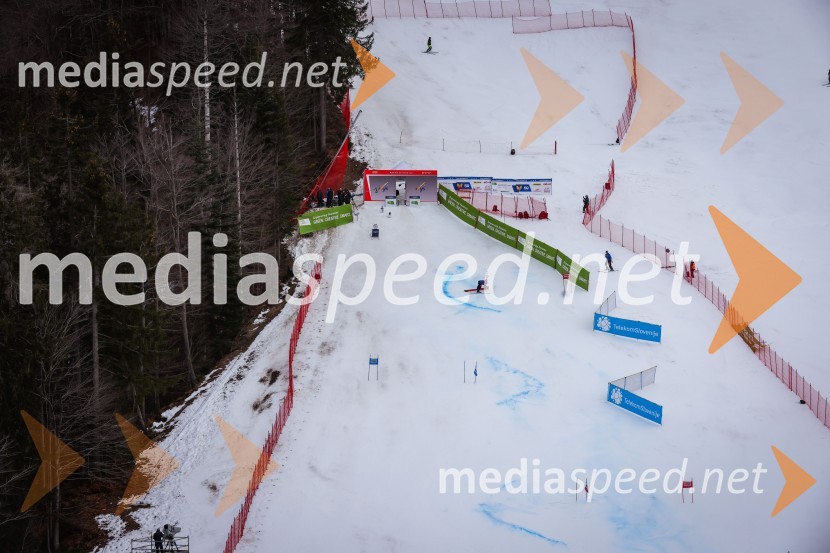 Kranjska Gora in Zlata lisica iz zraka