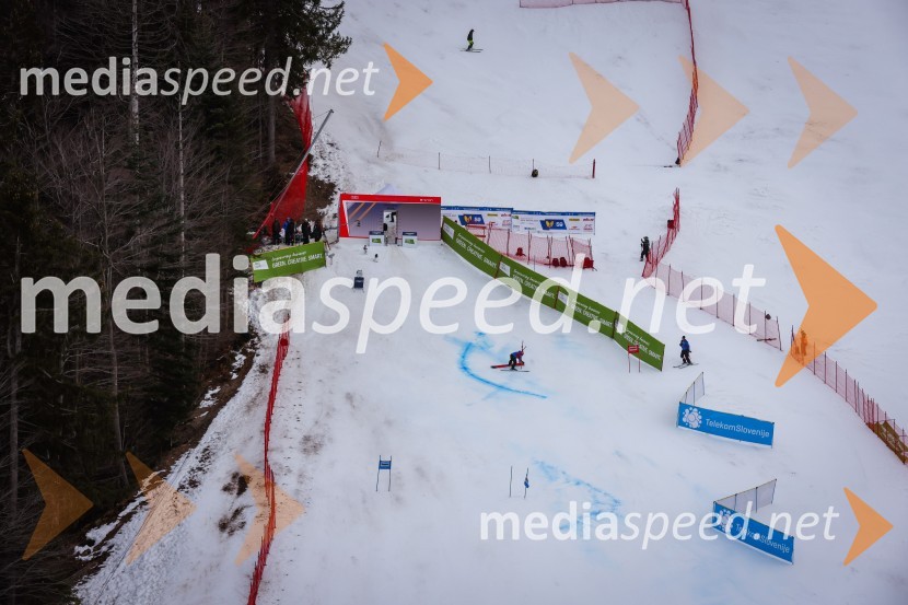 Kranjska Gora in Zlata lisica iz zraka