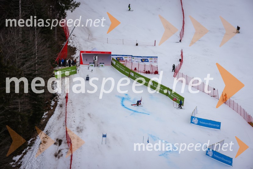 Kranjska Gora in Zlata lisica iz zraka
