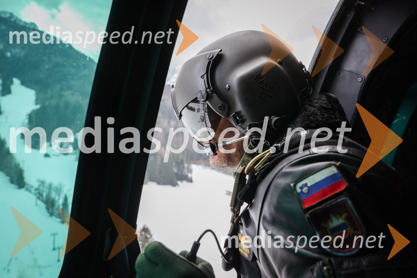 Kranjska Gora in Zlata lisica iz zraka