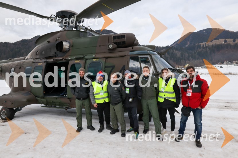 Kranjska Gora in Zlata lisica iz zraka