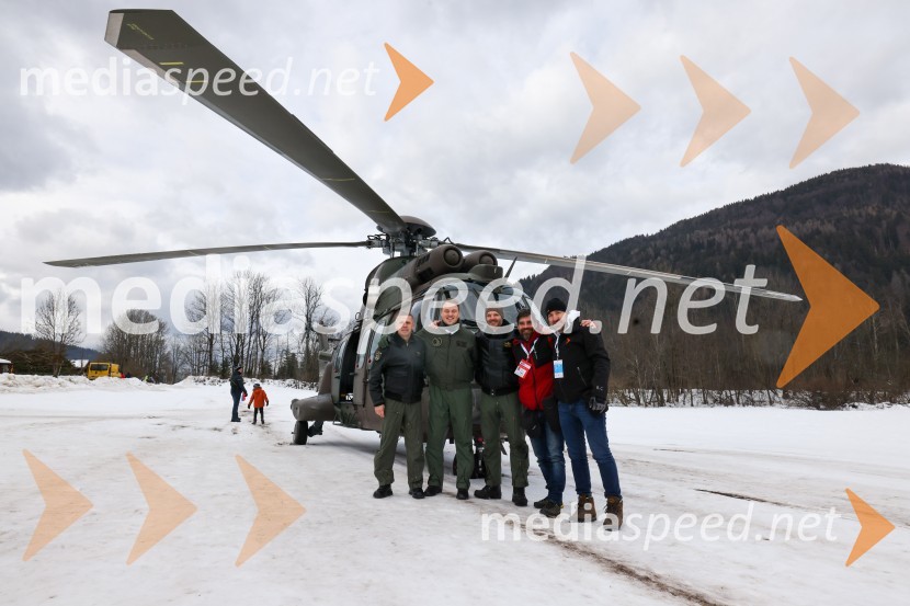 Kranjska Gora in Zlata lisica iz zraka