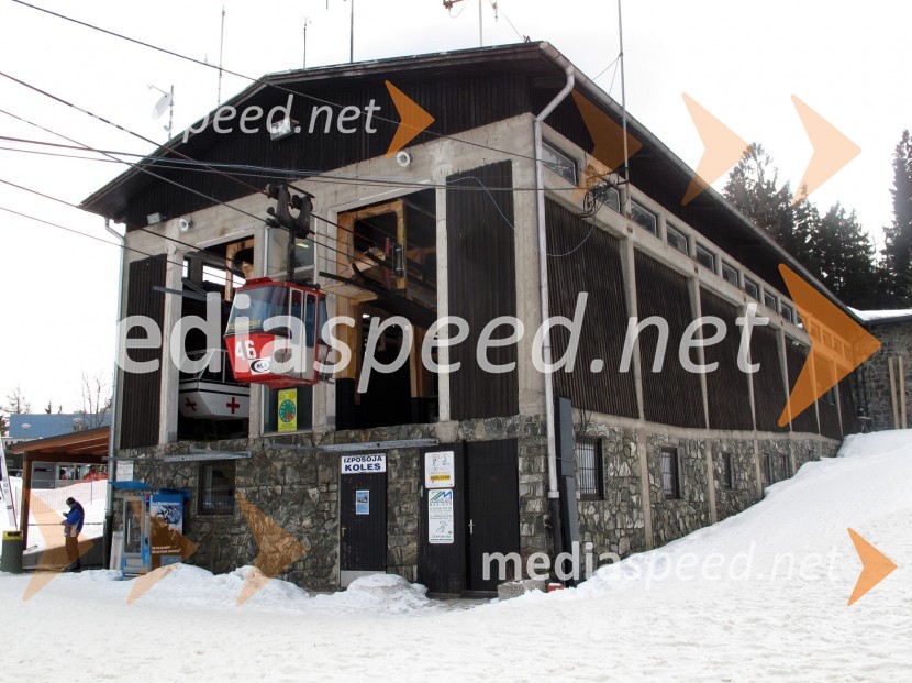 Pohorska vzpenjača, zgornja postaja, Mariborsko PohorjeMariborsko Pohorje