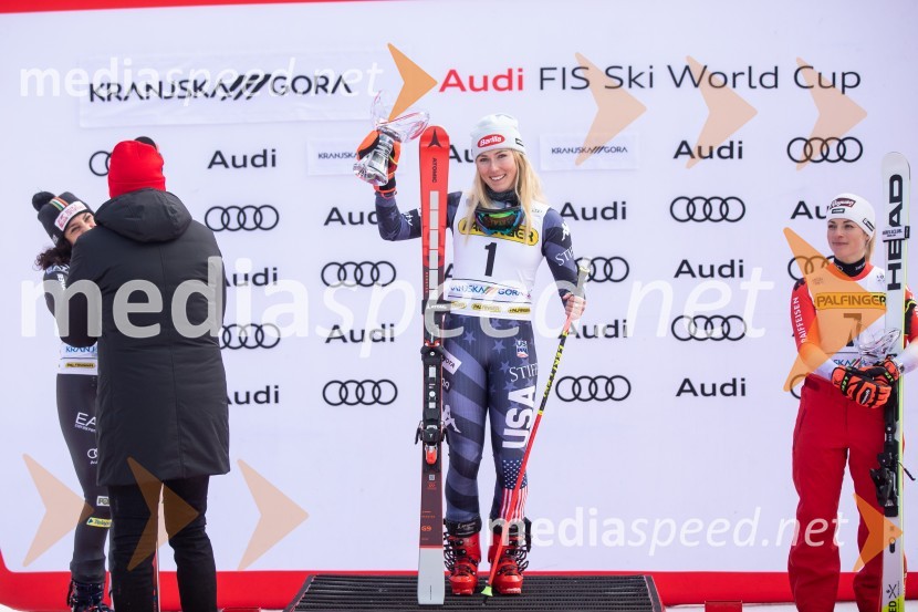  Federica Brignone, smučarka (Italija);  Mikaela Shiffrin, smučarka (ZDA);  Lara Gut-Behrami, smučarka (Švica)59. Zlata lisica, nedelja