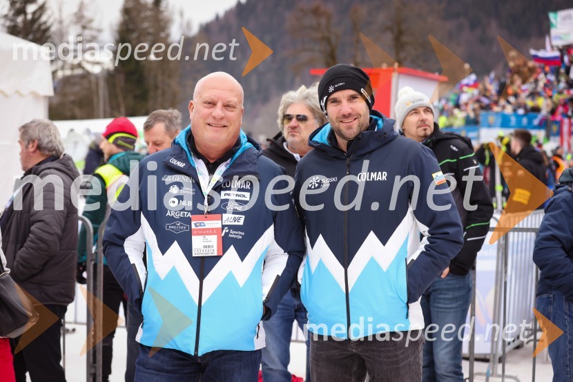  Iztok Klančnik, direktor Selectium Adriatics d.o.o., predsednik Zbora alpskih disciplin, Smučarska zveza Slovenije;  Uroš Zupan, direktor, Smučarska zveza Slovenije 59. Zlata lisica, nedelja