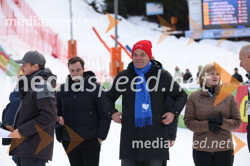  Mitja Šeško, moderator prireditev ;  Rok Capl, v.d. direktor, Spirit Slovenia;  Aleksander Saša Arsenovič, župan, Mestna občina Maribor;  Henrika Zupan, županja, Kranjska Gora59. Zlata lisica, nedelja