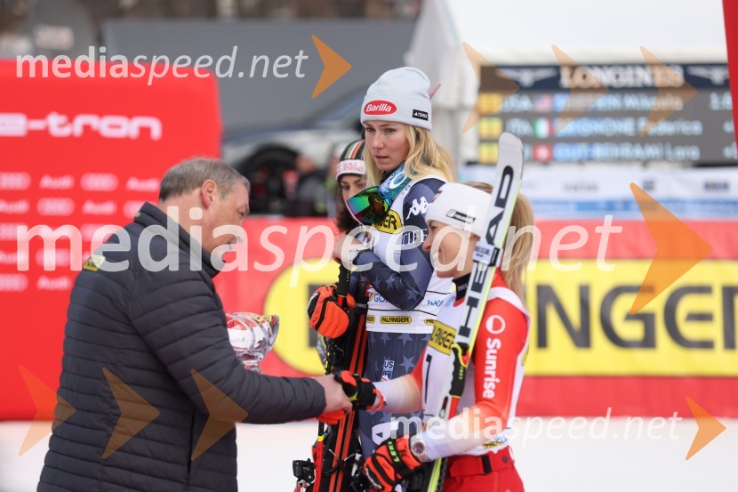  Hannes Roither, tiskovni predstavnik, Palfinger;  Mikaela Shiffrin, smučarka (ZDA);  Lara Gut-Behrami, smučarka (Švica)59. Zlata lisica, nedelja