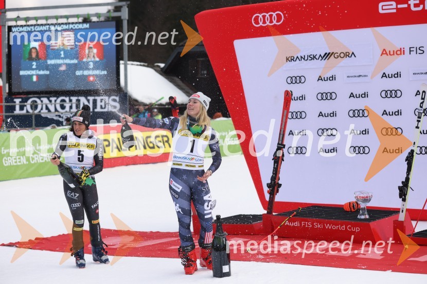  Federica Brignone, smučarka (Italija);  Mikaela Shiffrin, smučarka (ZDA)59. Zlata lisica, nedelja